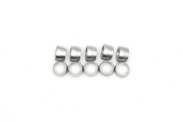 DeatschWerks - DeatschWerks 6-02-0867 DeatschWerks Replacement PTFE Hose End Olive Insert 6AN (Pack of 10)