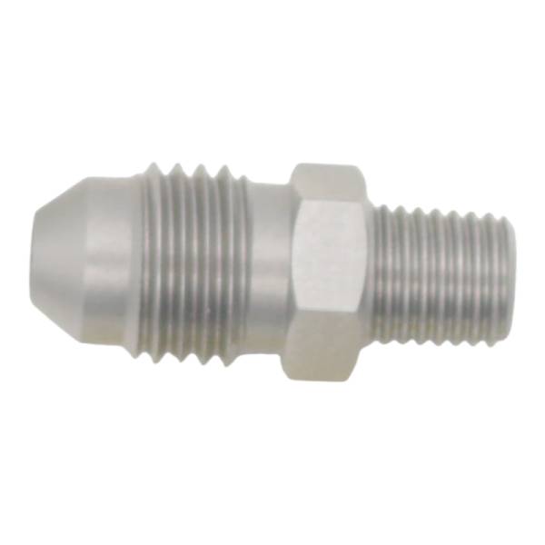 DeatschWerks - DeatschWerks 6-02-0908 DeatschWerks 4AN Male Flare to 1/16in NPT Male - Anodized Stainless Steel