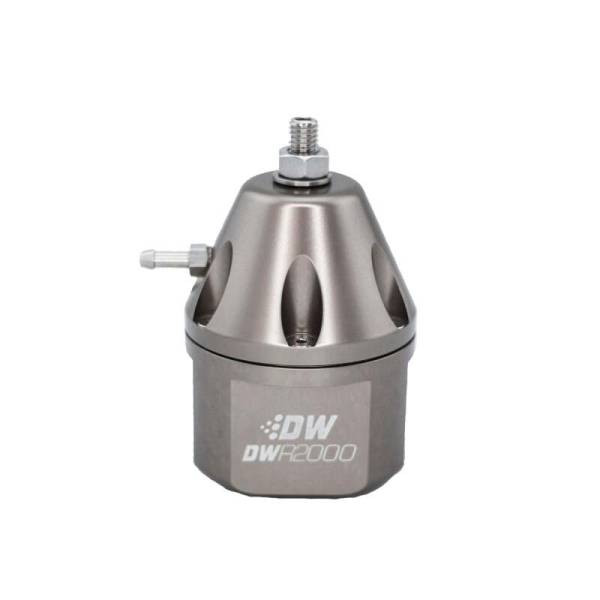 DeatschWerks - DeatschWerks 6-2000-FRT DeatschWerks DWR2000 Adjustable Fuel Pressure Regulator - Titanium