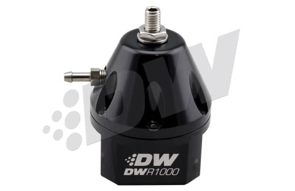 DeatschWerks - DeatschWerks 6-2001-FRT DeatschWerks DWR2000 Carburetor 3-20PSI Adjustable Fuel Pressure Regulator - Titanium