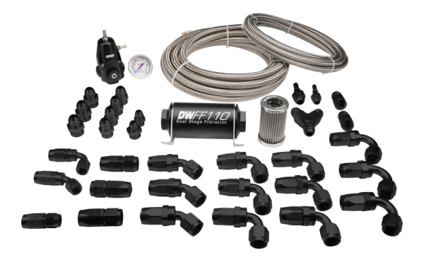 DeatschWerks - DeatschWerks 6-626 DeatschWerks A90 Supra / BMW M3/M4 Return Plumbing Kit
