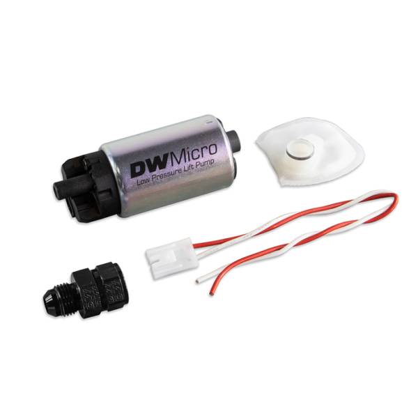 DeatschWerks - DeatschWerks 9-110-1056 DeatschWerks DW Micro Series -6AN 210lph Low Pressure Lift Fuel Pump