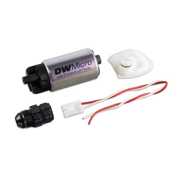 DeatschWerks - DeatschWerks 9-110-1057 DeatschWerks DW Micro Series -8AN 210lph Low Pressure Lift Fuel Pump