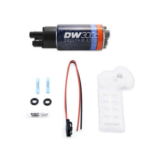 DeatschWerks - DeatschWerks 9-307-1059 DeatschWerks 340lph DW300C Compact Fuel Pump 17-20 Honda Civic Type R (w/o Mounting Clips)