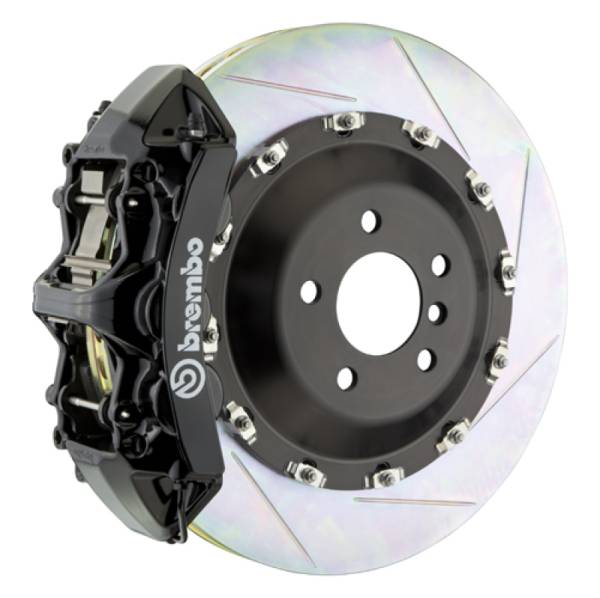 Brembo - Brembo 1N2.9508A1 Brembo 01-04 Murcielago (L147) Front GT BBK 6 Piston Cast 405x34 2pc Rotor Slotted Type-1-Black