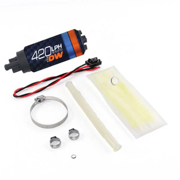 DeatschWerks - DeatschWerks 9-421-1031 DeatschWerks DW420 Series 420lph In-Tank Fuel Pump w/ Install Kit For BMW E36 / E46