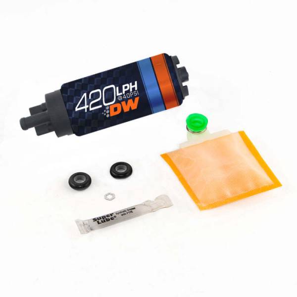 DeatschWerks - DeatschWerks 9-421S-1004 DeatschWerks DW420 Series 420lph In-Tank Fuel Pump w/ Install Kit For S2000 06-09