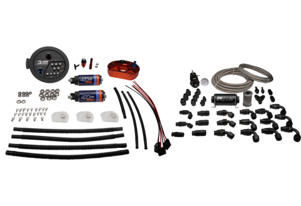DeatschWerks - DeatschWerks 9-422-627-7080 DeatschWerks A90/91 Supra/G8X BMW M3/M4 Fuel Pump Module w/ Dual DW420 Pumps and PTFE Return