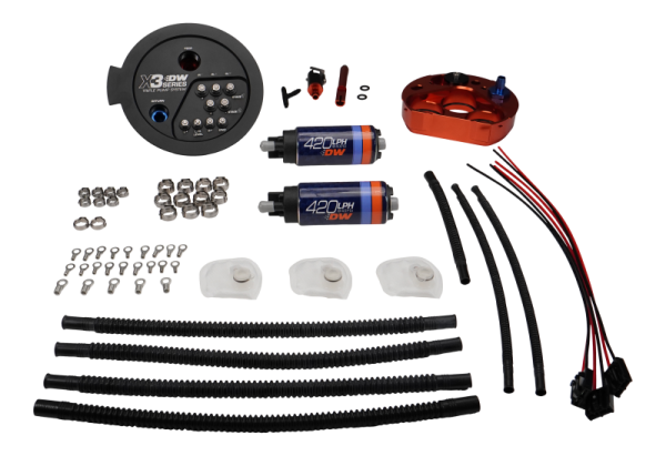 DeatschWerks - DeatschWerks 9-422-7080 DeatschWerks 20-24 A90/91 Toyota Supra/G8X BMW M3/M4 Fuel Pump Module w/Dual DW420s