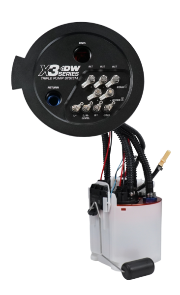 DeatschWerks - DeatschWerks 9-423-7080 DeatschWerks 20-24 A90/91 Toyota Supra/G8X BMW M3/M4 Fuel Pump Module w/Triple DW420s