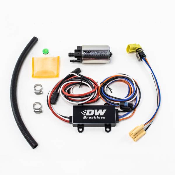 DeatschWerks - DeatschWerks 9-441-C102-0900 DeatschWerks DW440 440lph Brushless Fuel Pump w/ Dual Speed Controller