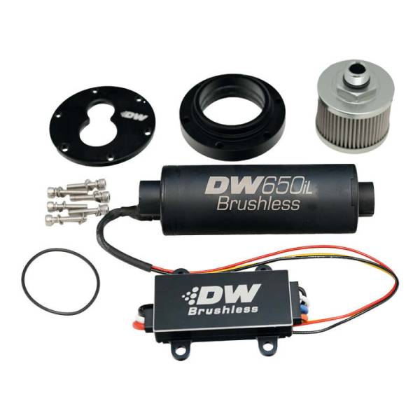 DeatschWerks - DeatschWerks 9-650-C105-5009 DeatschWerks 3.5L Module Surge Tank In-Tank Pump Adapter w/ DW650iL Brushless/Controller 440lph Pump