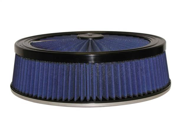 aFe - aFe 18-31404 aFe MagnumFLOW Air Filters Round Racing P5R A/F TOP Racer 14D x 4H (Blk/Blue)