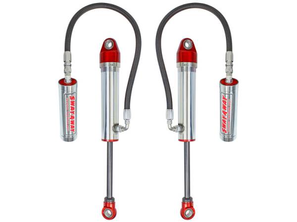 aFe - aFe 202-0056-01 aFe 97-17 Nissan Patrol Sway-A-Way 2.5in Rear Shock Kit w/ Remote Reservoir for OE Ride Height