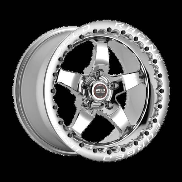 Weld - Weld 71MP-510B55G Weld S71 15X10 / 5X4.75 BP / 5.5 BS (Med Pad) Polished Wheel - Polished MT SBL