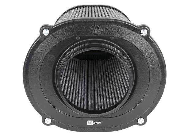 aFe - aFe 21-90098 aFe Quantum Pro DRY S Air Filter Flat Top - 5in Flange x 9in Height