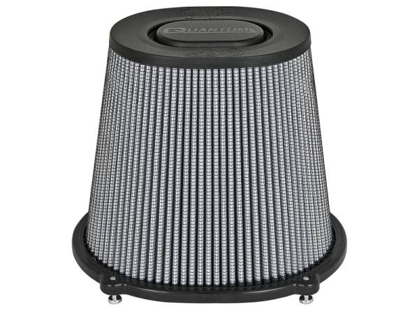 aFe - aFe 21-90103 aFe Quantum Intake Pro DRY S Universal Air Filter F-5in. / B-(10x8.75) / T-(6.75x0.5) / H-8in.