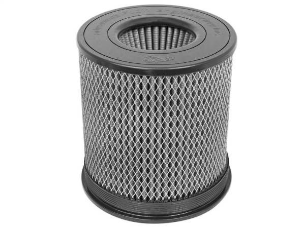 aFe - aFe 21-91059 aFe MagnumFLOW Air Filter Pro DRY S 6in Flange x 8 1/8in Base/Top (INV) x 9in H