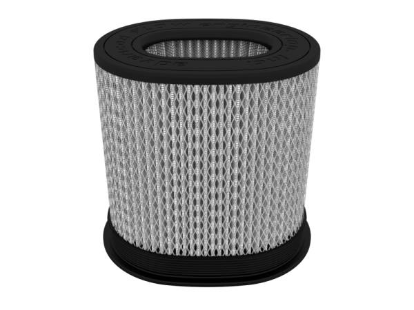 aFe - aFe 21-91109 aFe Magnum FLOW Air Filter Pro DRY S (6.5x4.75)in F x (9x7)in B x (9x7) T (Inverted) x 9in H