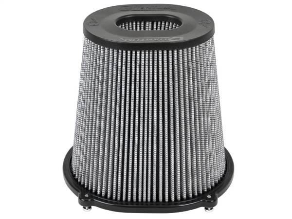 aFe - aFe 21-91129 aFe Quantum Pro DRY S Air Filter Inverted Top - 5in Flange x 9in Height - Dry PDS