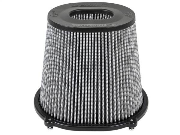 aFe - aFe 21-91132 aFe Quantum Pro DRY S Air Filter Inverted Top - 5in Flange x 8in Height - Dry PDS