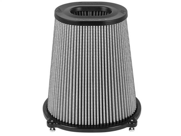 aFe - aFe 21-91133 aFe Quantum Pro DRY S Air Filter Inverted Top - 5.5inx4.25in Flange x 9in Height - Dry PDS