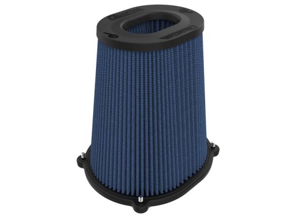 aFe - aFe 23-91133 aFe Quantum Pro-5 R Air Filter Inverted Top - 5.5inx4.25in Flange x 9in Height - Oiled P5R
