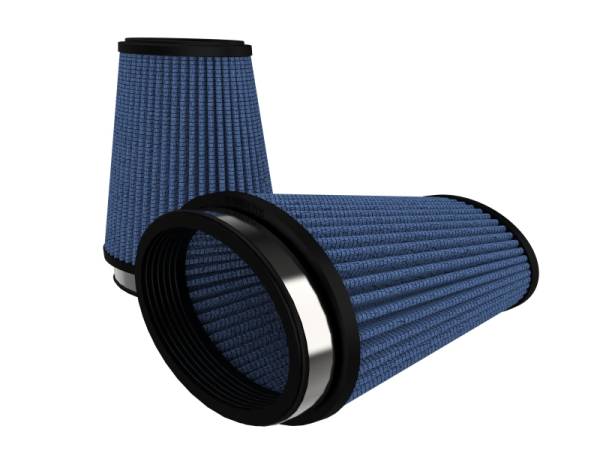 aFe - aFe 24-90054-MA aFe MagnumFLOW Pro DRY S Universal Air Filter (3x4.75) IN F (4x5.75) IN B (2.5x4.25) IN T x 6 H