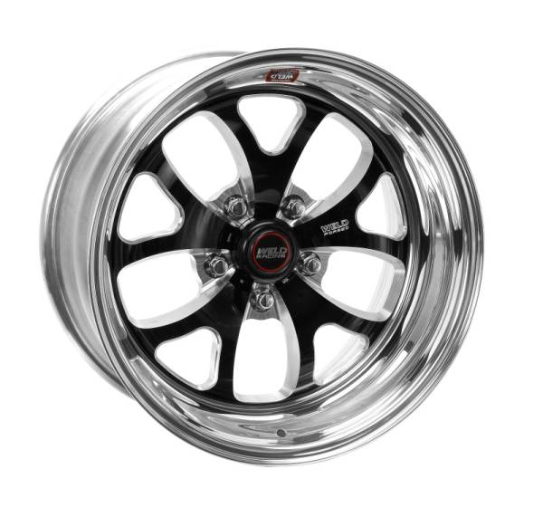 Weld - Weld 76MB7110W58A Weld S76 17x11 / 5x115mm BP / 5.8in. BS Black Wheel (Medium Pad) - Non-Beadlock