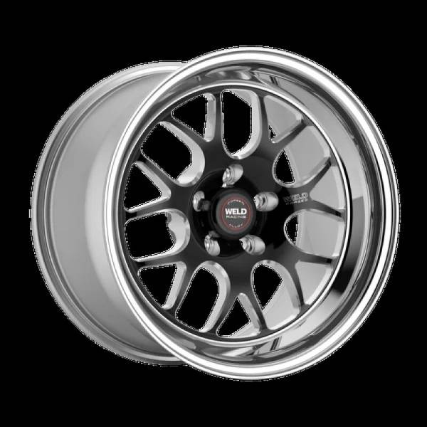 Weld - Weld 77HB7090J62A Weld S77 17x9 / 5x112 BP / ET 30mm / 6.2in. BS Black Wheel (High Pad) - Non-Beadlock