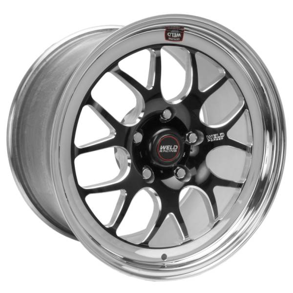 Weld - Weld 77HB7105W67A Weld S77 17x10.5 / 5x115mm BP / 6.7in. BS Black Wheel (High Pad) - Non-Beadlock