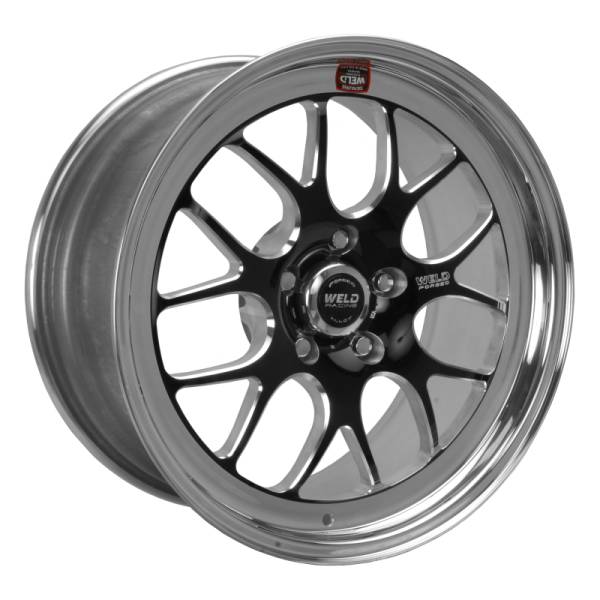 Weld - Weld 77HB8045A16A Weld S77 18x4.5 / 5x4.5 BP / 1.6in. BS Black Wheel (High Pad) - Non-Beadlock