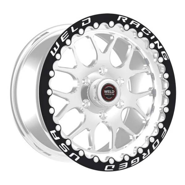 Weld - Weld 77LP0050E25A Weld S77 HD 20x5.0 / 6x139.7 BP / 2.5in. BS Polish Wheel (Low Pad) - Non-Beadlock