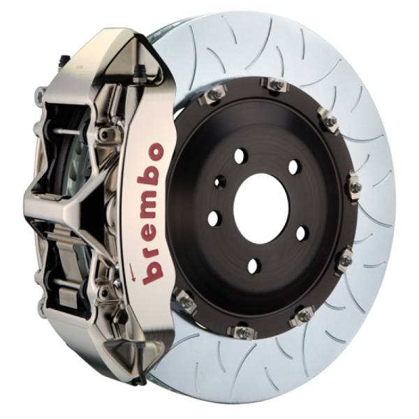 Brembo - Brembo 1N3.9508AR Brembo 01-04 Murcielago (L147) Front GTR BBK 6 Piston Billet 405x34 2pc Rotor Slotted Type3- Nickel