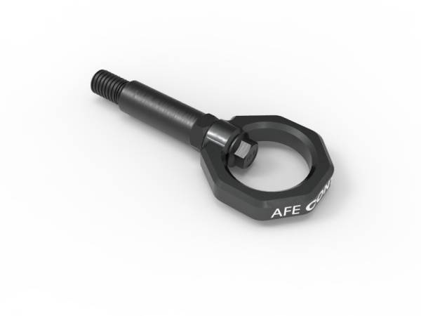 aFe - aFe 450-502001-G aFe Control Front Tow Hook Grey BMW F-Chassis 2/3/4/M