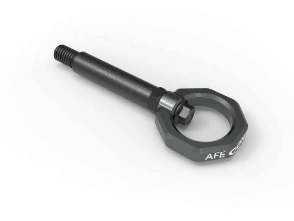 aFe - aFe 450-502002-G aFe Control Rear Tow Hook Grey BMW F-Chassis 2/3/4/M