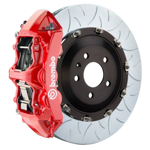 Brembo - Brembo 1N3.9540A2 Brembo 16-20 XC90 Front GT BBK 6 Piston Cast 405x34 2pc Rotor Slotted Type-3-Red