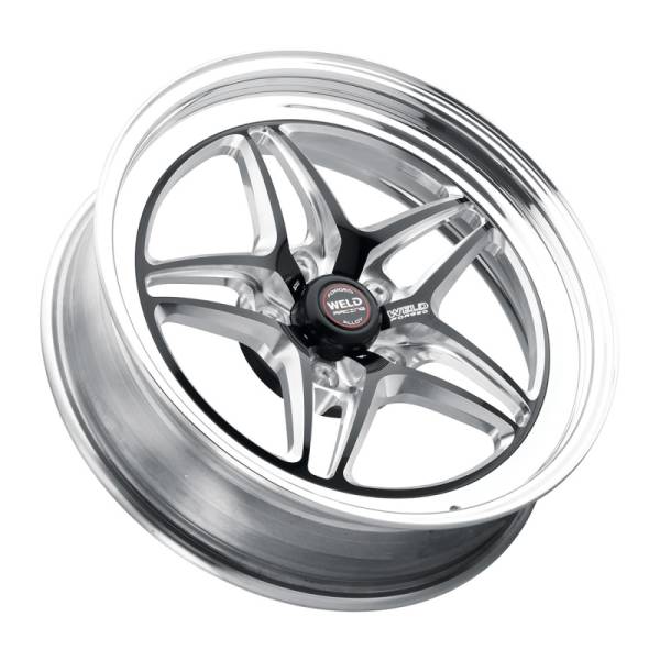 Weld - Weld 81HB0080W53A Weld S81 20x8 / 5x115 BP / 5.3in BS Black Wheel (High Pad) - Non-Beadlock