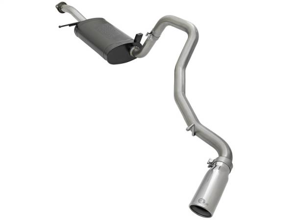 aFe - aFe 49-36121-P aFe MACHForce XP Exhaust Cat-Back SS-304 97-16 Nissan Patrol (Y61) I6-4.8L w/ Polished Tips