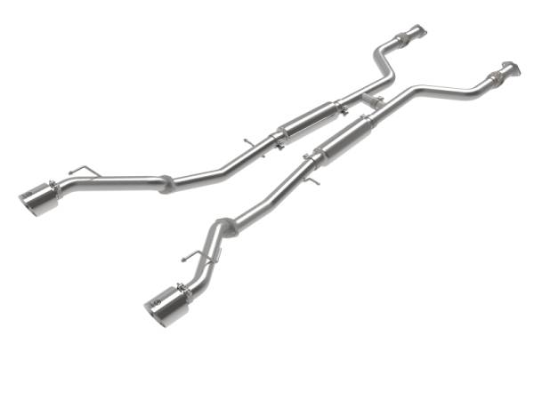 aFe - aFe 49-36138-P aFe POWER Takeda 2023 Nissan Z 2 1/2in 304 SS Cat-Back Exhaust System w/ Polished Tips