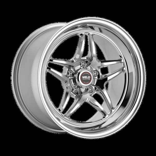 Weld - Weld 81HP8050W16A Weld S81 18x5 / 5x115 BP / 1.6in BS Polished Wheel (High Pad) - Non-Beadlock