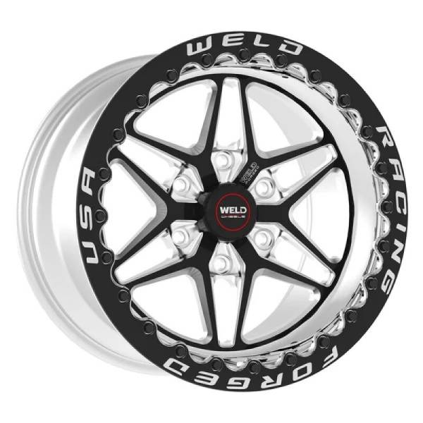 Weld - Weld 81LB7100Y72F Weld S81 17x10 / 6x135 BP / 7.2in. BS Black Wheel SBL MT (Low Pad)