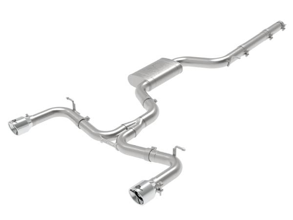 aFe - aFe 49-36418-P aFe MACHForce XP 3in-2.5in SS Exhaust Cat-Back 15-17 Volkswagen GTI (MKVII) L4-2.0L (t) - Polished