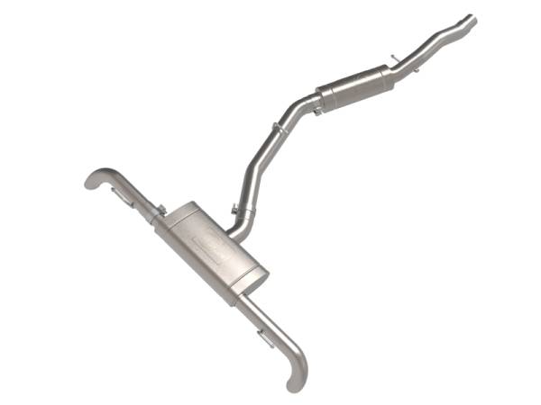 aFe - aFe 49-36447 aFe MACH Force-Xp 17-21 Audi Q5 L4-2.0L (T) 3in to 2.5in Stainless Steel Cat-Back Exhaust System