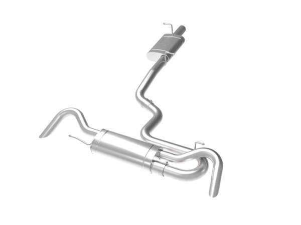 aFe - aFe 49-36452 aFe 18-23 Volkswagen Atlas L4 2.0L/V6 3.6L MACH Force-Xp 3in to 2-1/2in SS Hi-Tuck Cat-Back Exhaust