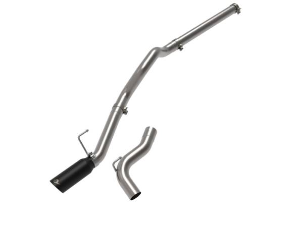 aFe - aFe 49-36502-B aFe Vulcan Series 3in 304SS DPF-Back Exhaust w/ Black Tip 14-18 Mercedes-Benz Sprinter 2500