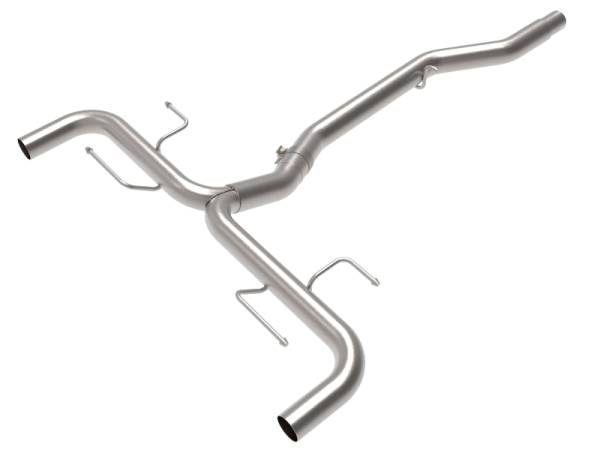 aFe - aFe 49-36902 aFe 17-21 Alfa Romeo Giulia L4-2.0L (t) Mach Force-Xp 2in to 2-1/2in 304SS Axle-Back Exhaust