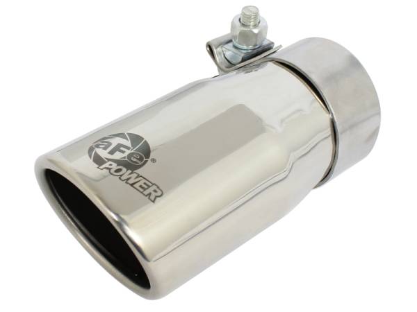 aFe - aFe 49T25304-P06 aFe Mach Force XP Exhaust Tips 2-1/2 IN Inlet x 3-1/4 IN Outlet x 6 IN L