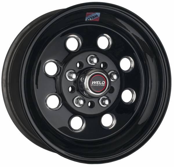 Weld - Weld 90b-58348 Weld Draglite 15x8 / 5x4.5 & 5x4.75 BP / 4.5in. BS Black Wheel - Non-Beadlock