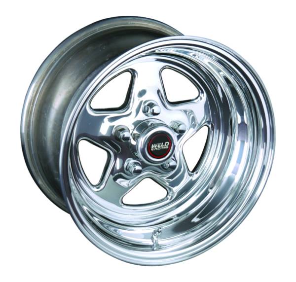 Weld - Weld 96-510208 Weld ProStar 15x10 / 5x4.5 BP / 4.5in. BS Polished Wheel - Non-Beadlock